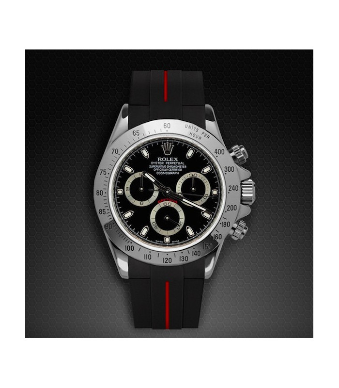 rolex daytona rubber bracelet