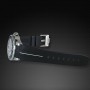 Bracelet RubberB M107 Noir/Blanc