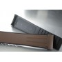 Bracelet RubberB M110 Marron/Noir pour Rolex Sky-Dweller