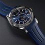 RubberB M111 Bleu/Bleu pour Sky-Dweller sur bracelet Oyster