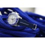 Bracelet RubberB M109 Bleu/Blanc