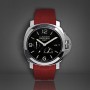 RubberB Strap Red for Luminor 44 mm 1950 Type I
