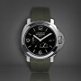 RubberB Strap Military green Luminor 44 mm 1950 Type I