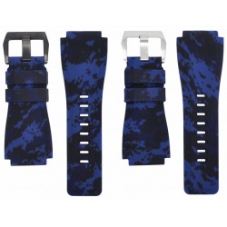 Horus Camouflage Rubber for Bell&Ross digital blue
