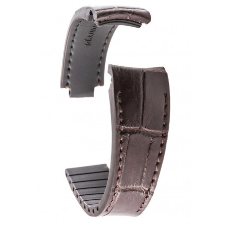 R-Strap Bracelet Aligator pour Rolex - Marron