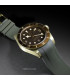 Rubber B strap T803 Military Green with buckle  