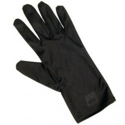 Paire de gants de marque Beco microfibre noire Medium/Large