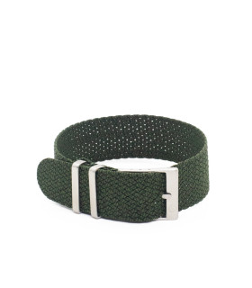 Bracelet perlon KronoKeeper - Vert foncé