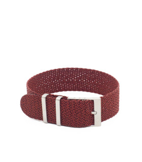 Bracelet perlon KronoKeeper - Burgundy