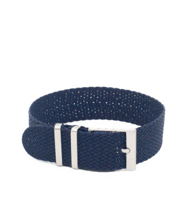 Kronokeeper Perlon strap Dark Blue