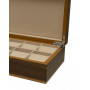 Boîte à montres Clipperton 10 en bois marron