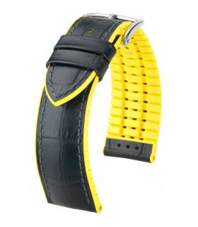 Andy Hirsch Watch Strap Black/Yellow