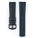 Ayrton Hirsch Watch Strap Black/Blue