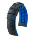 Ayrton Hirsch Watch Strap Black/Blue