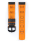 Ayrton Hirsch Watch Strap Black/Orange