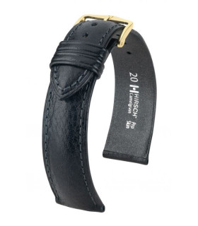 Camelgrain Hirsch Watch Strap Black