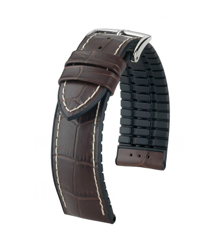 George Hirsch Watch Strap Brown/Black