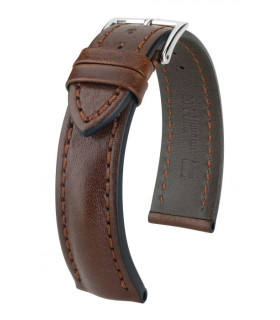 Lucca Hirsch Watch Strap Brown