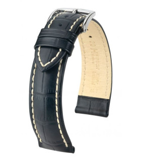 Modena Hirsch Watch Strap Black