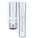 Tiger Hirsch Watch Strap White/Black