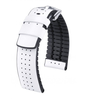 Tiger Hirsch Watch Strap White/Black