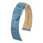 Bracelet pour montre Genuine Croco Hirsch Turquoise