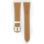Genuine Croco Hirsch Watch Strap White