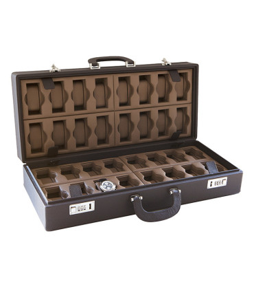 Mallette de voyage pour 16 montres Scatola del Tempo Valigetta 32