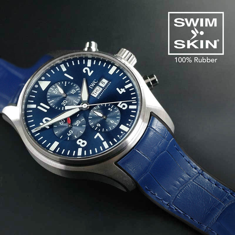 iwc watch rubber strap