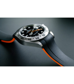 Rubber B Strap M205 Black/Orange