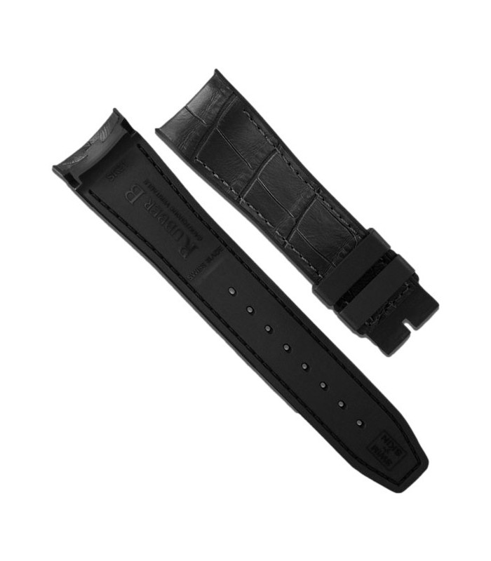 Rubber B strap Alligator SwimSkin for 21mm -