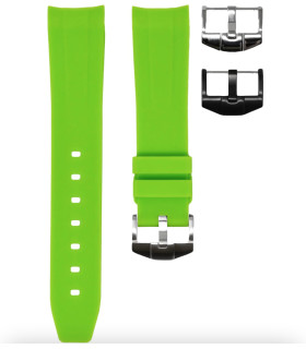 Horus rubber strap lime