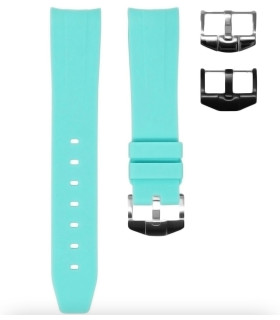 Horus rubber strap Seafoam