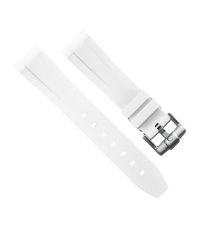 Rubber B strap M106CD White with buckle