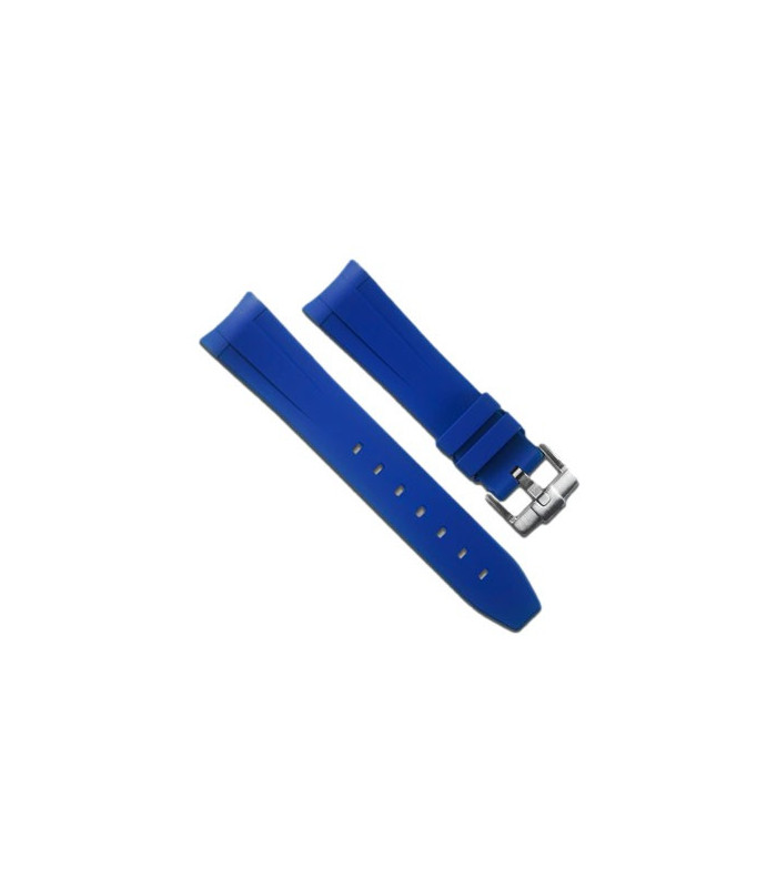 Bracelet RubberB M106CD Bleu avec boucle