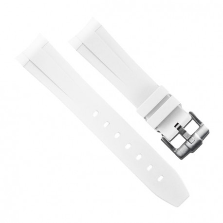 Rubber B strap M106 White with buckle