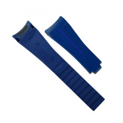 Bracelet RubberB M109 Bleu/Bleu
