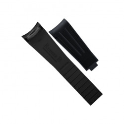 Rubber B Strap M111 Black for Sky-Dweller on Oyster Bracelet