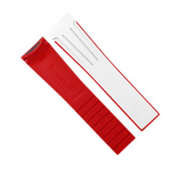 Rubber B strap M110 White/Red