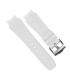 RubberB M207 strap White with buckle for DSSD 126660