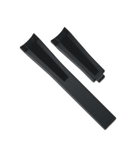 Rubber B Strap M216 Black/ Tuxedo velour