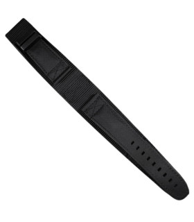 Rubber B Tang Buckle Rubber Cuff Series - Black