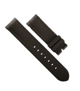 Rubber B strap T803 Brown with buckle 