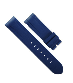 Rubber B strap T803 Navy with buckle 