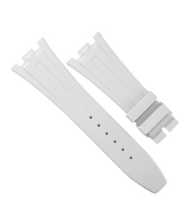 Bracelet RubberB pour Audemars Piguet 41mm Blanc