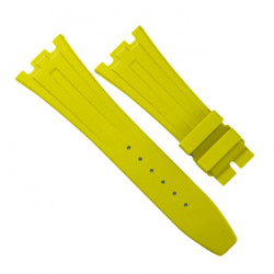 Rubber B strap APC41 Yellow for Audemars Piguet On Strap 41mm