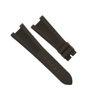 Rubber B strap PK77 for Patek Philippe Nautilus Espresso Brown