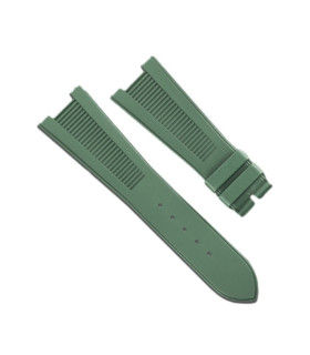 Rubber B strap PK77 for Patek Philippe Nautilus Military Green