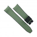 Rubber B strap Ballistic SwimSkin for IWC Big Pilot - Military Green