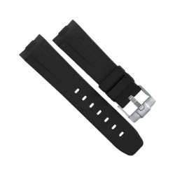 RubberB Strap Black for Luminor 44 mm 1950 Type I